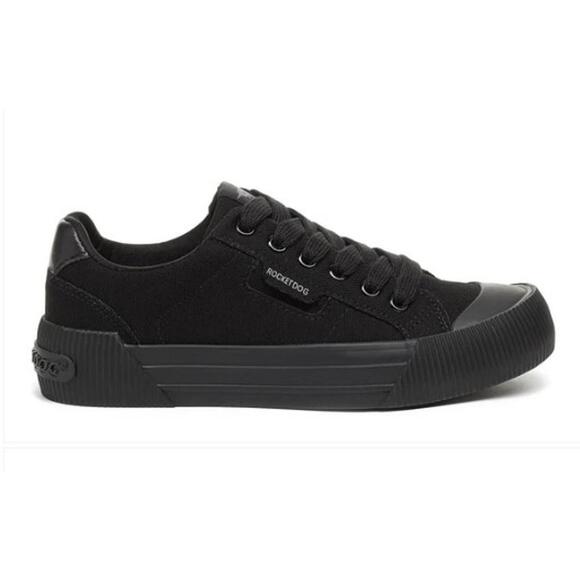 Rocket Dog Cheery All Black on Black Sneaker, Kids Size 1, NWT - Picture 1 of 5